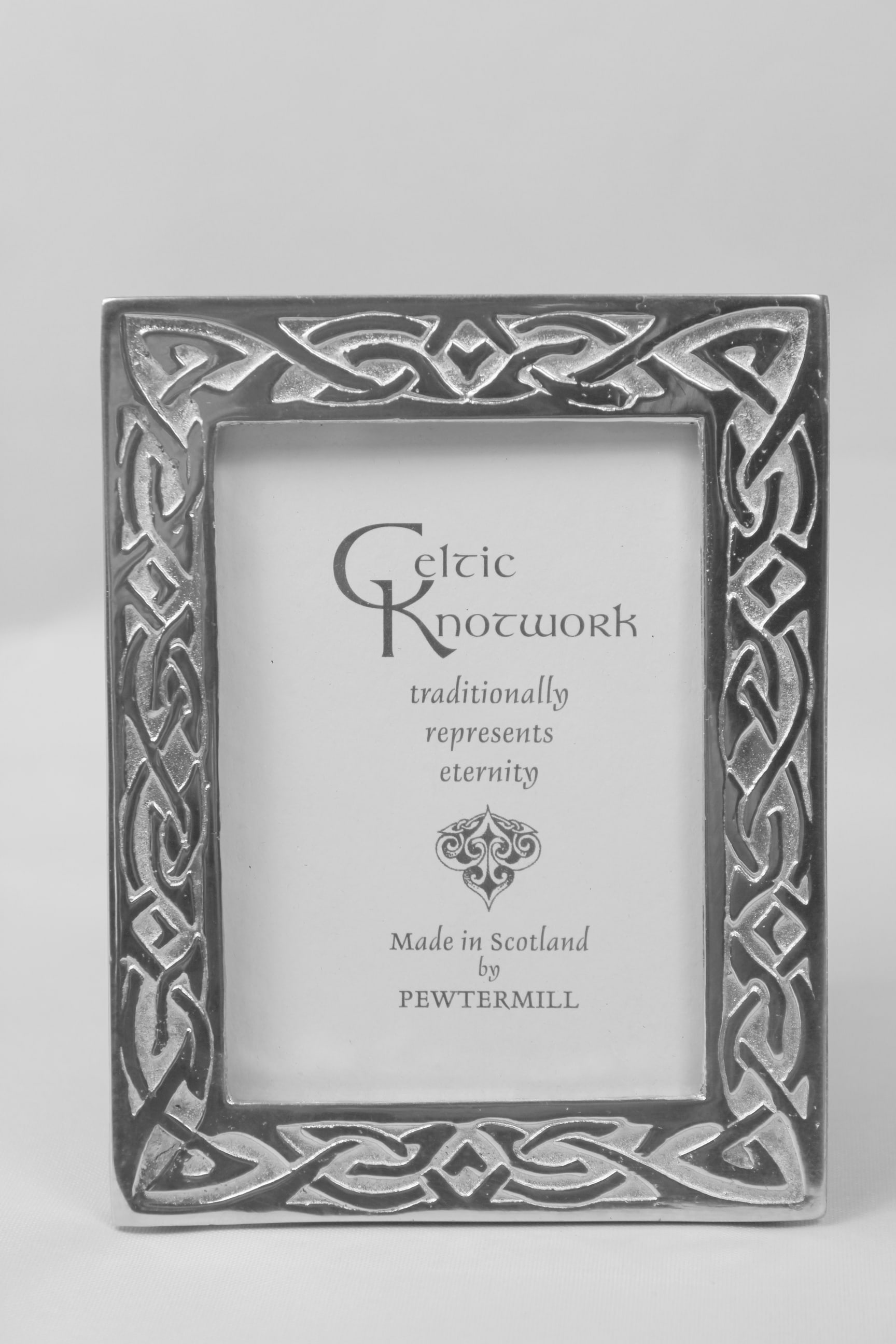 Celtic Pewter Picture Frames Scottish Gift Ideas Home Pictures Scottish Handmade Celtic Knotwork Small Pewter Picture Frame